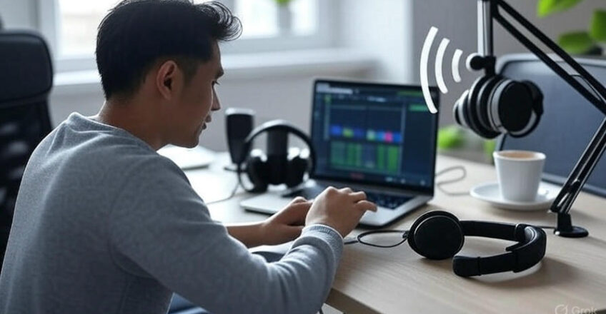 cara buat radio streaming, tutorial radio streaming, siaran radio online